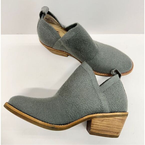 Sofft Knit Booties Size 6 Arvada Textile Upper Leather Sock Block Heel NEW - Picture 8 of 11